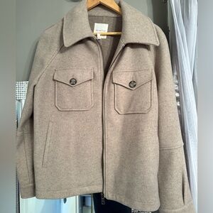 Avec Les Filles Beige Knitwear